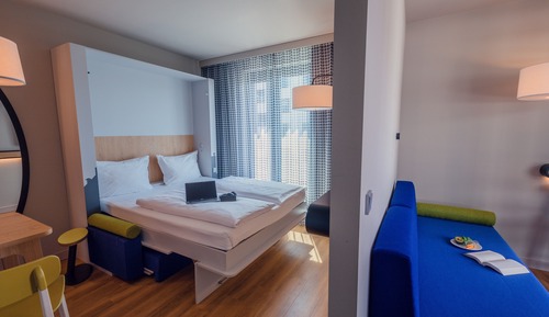 Studio, Multiple Beds, Balcony
