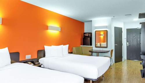 Standard Suite, 2 Queen Beds, Non Smoking, Kitchenette