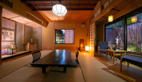 Japanese Style Room in Annex Building with Open Air Bath, Up to 3 people, Non Smoking