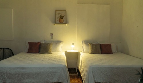 Deluxe Double Room, 2 Double Beds, Private Bathroom