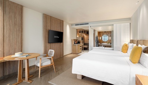 Club Twin Room, Ocean View
