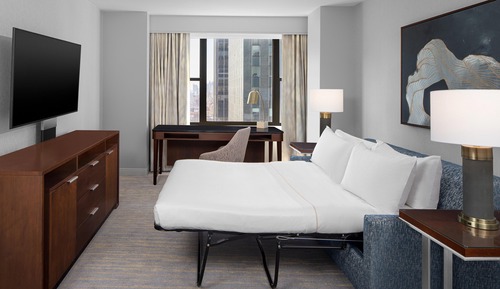 Suite, 1 King Bed with Sofa bed