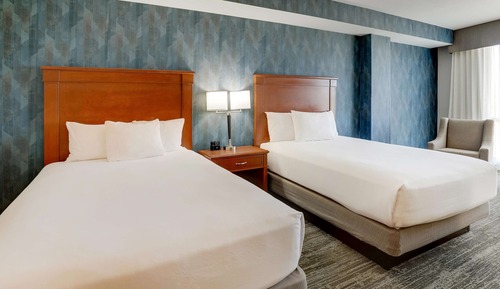 Deluxe Room, 2 Queen Beds, Refrigerator & Microwave (Upper Floor, Oversized)