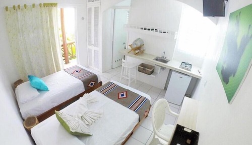 Studio, 2 Twin Beds