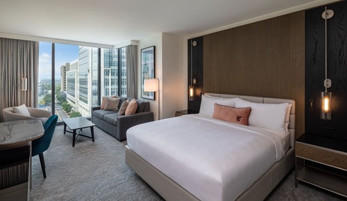 Room, 1 King Bed with Sofa bed, Corner