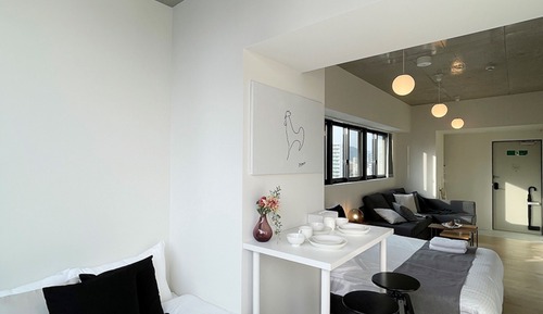 bHotel Nekoyard 702, Deluxe Condo, 1 Bedroom, Non Smoking, City View
