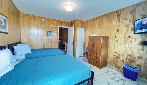 Deluxe Double Room, 2 Double Beds, Refrigerator & Microwave