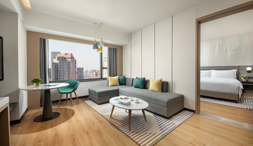 Suite, 1 Bedroom (Living Area)