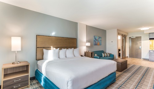 Accessible 1 Bedroom Suite, 1 King Bed with Sofa bed, Non-Smoking