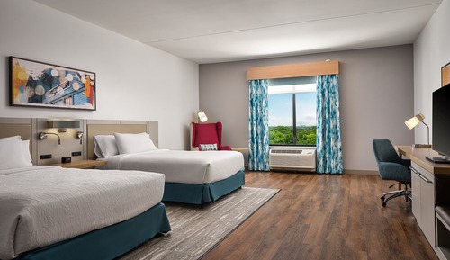 Room, 2 Queen Beds, Accessible, Bathtub (Hearing)