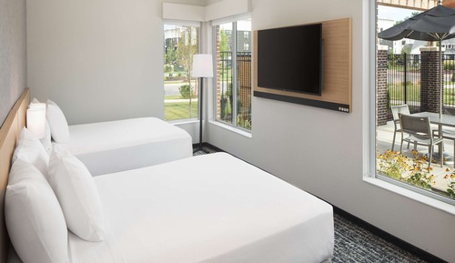 Suite, Accessible (2 Queen Beds with Sofa Bed, Shower)