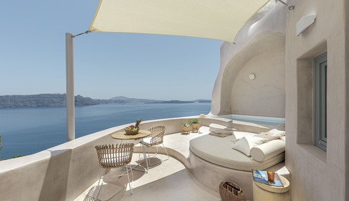 Elite Suite, 1 Queen Bed with Sofa bed, Sea View, Sea Facing