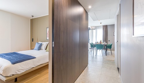 Family Apartment, 1 Bedroom, 2 Bathrooms (ICON H Lugano 502 Suite Business)