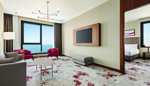Family Suite, 1 King Bed, Sea View