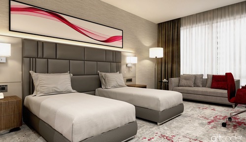 Superior Room, 2 Twin Beds, Sea View