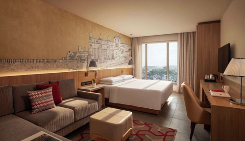 Room, 1 King Bed with Sofa bed
