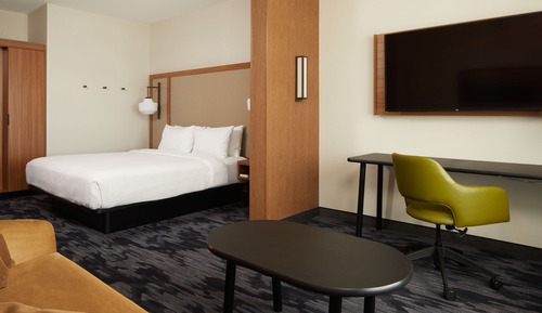 Suite, 1 King Bed with Sofa bed