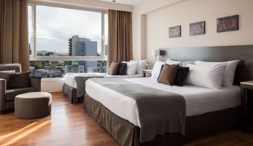 Room, 3 Twin Beds, Non Smoking, City View