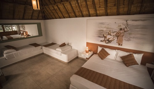 Family Bungalow, Multiple Beds, Garden View