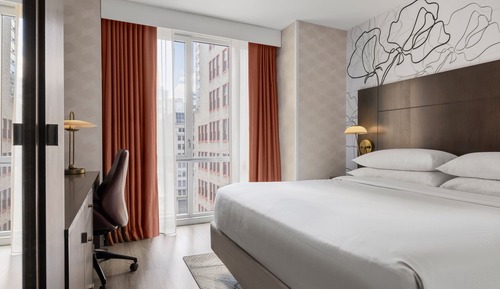 Room, 1 King Bed, Non Smoking (Mobility/Hearing Access, Roll-in Shwr)