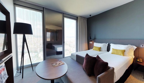 The Level, Family Room, City View