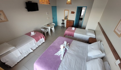 Quadruple Room, Sea View