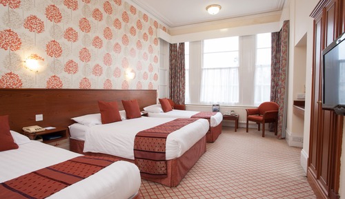Family Quadruple Room, Sea View (2 Adults + 2 Children)