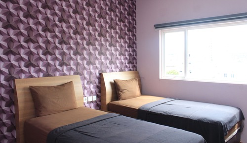 Studio, 2 Twin Beds