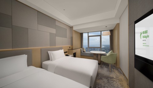 Standard Room, 2 Twin Beds, Sea View