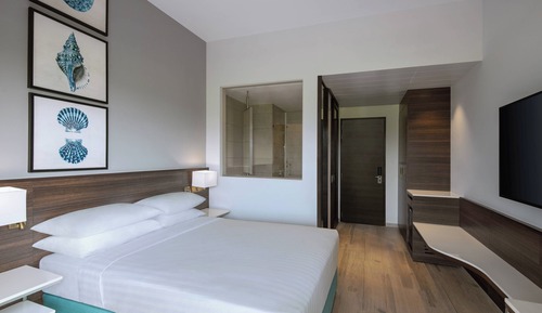 Deluxe Room, 1 Queen Bed, Non Smoking, Garden View (Patio)