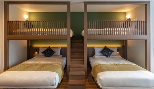 Sky View 4-Bed Bunk Room, Non Smoking