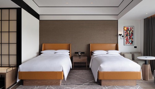 Club Room, 2 Double Beds, Mountain View (Club Deluxe)