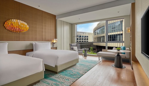 Twin Room, Garden View