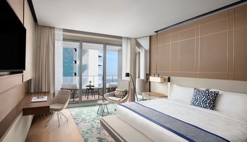 Executive Suite, 1 King Bed, Sea View, Executive Lounge Access