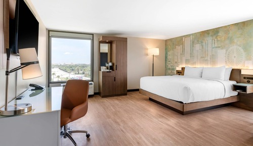 Room,1 King Bed - Top Floor, Non Smoking