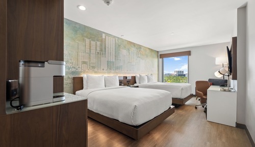 Room, 2 Queen Beds, Non Smoking (Top floor)