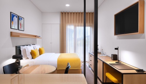 Deluxe Double Room, Balcony, Courtyard View