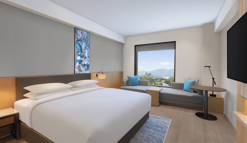 Deluxe Room, 1 King Bed with Sofa bed, Non Smoking, Valley View