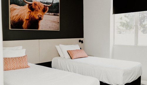 Studio, 2 Twin Beds