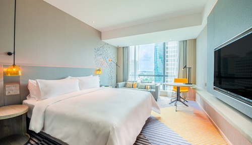 Standard Room, 1 King Bed, City View