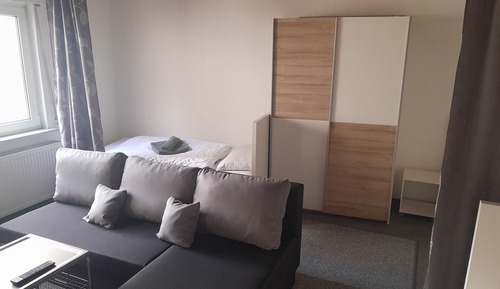 Standard Apartment, Private Bathroom, Courtyard View (Monteurwohnung+ Küche)