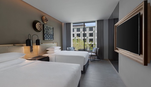 Room, 2 Double Beds, Non Smoking