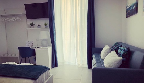 Superior Quadruple Room, Balcony (Ponente)