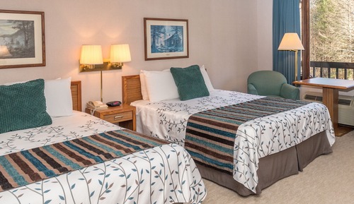 Deluxe Double Queen with Private Balcony