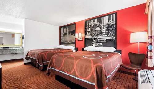 Standard Room, 2 Double Beds, Non Smoking