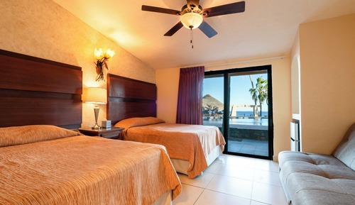 Standard Room, 2 Double Beds, Pool View, Poolside