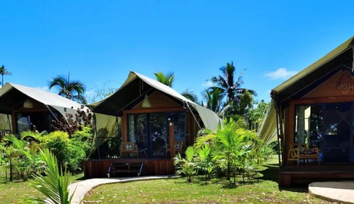 Luxury Tent, 1 Queen Bed, Ocean View, Oceanfront