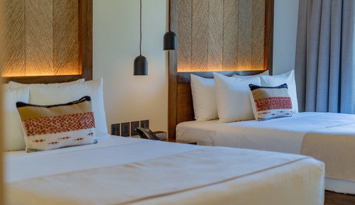 Standard Room, 2 Queen Beds, Sea View