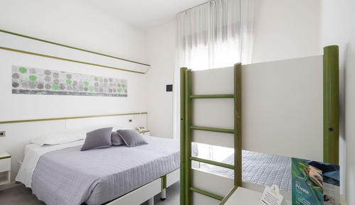 Basic Quadruple Room, Multiple Beds, Balcony