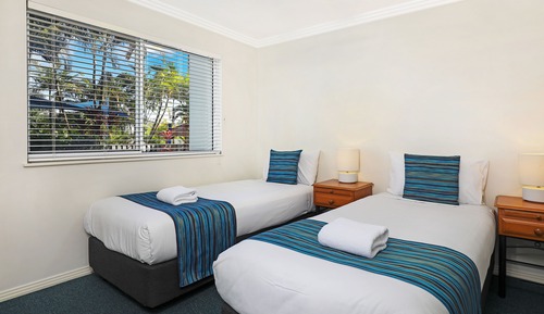 Standard Two Bedroom Apartment Partial Sea View